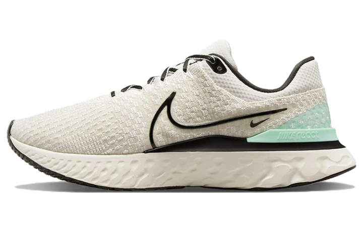 Nike Nike React Infinity Run Flyknit 3 Phantom Black Mint