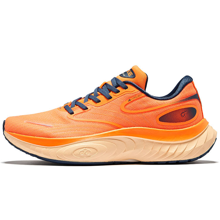 Erke Cushioning Low top Running Shoes Men's Fluorescent Fresh Orange