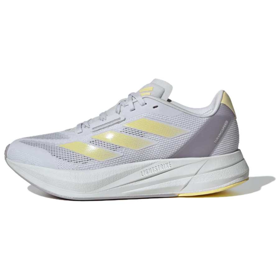 Adidas Adidas Duramo Speed Slip Resistant Abrasion Resistant Low top Training Running Shoes Women's Gray Yellow