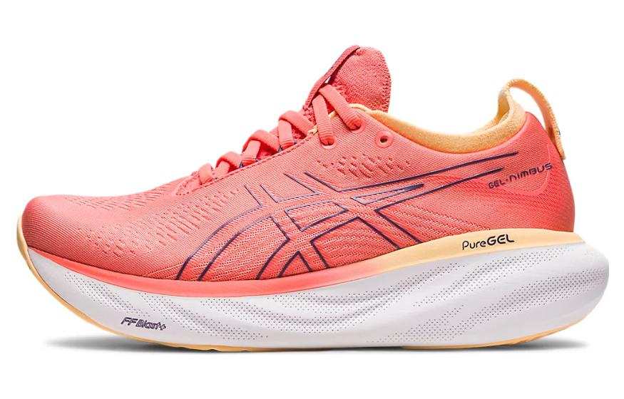 ASICS Gel Nimbus 25 Wide 'Papaya Dusty Purple' Women's