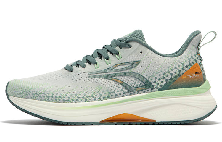 361° Titan Lite Running Shoes Men's Low Top White Green