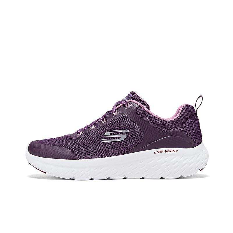 Skechers Women's GO Mesh Cushioning Low top Running Shoes Women's Dark Purple