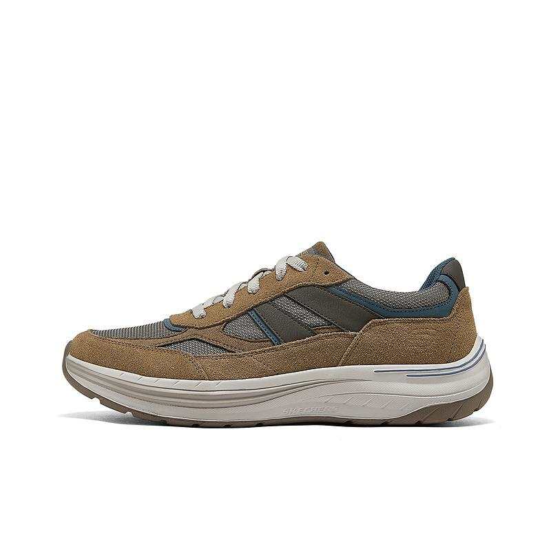 Skechers DECKLAN Abrasion Resistant Rebound Abrasion Resistant Rebound Low top Running Shoes Men's Brown