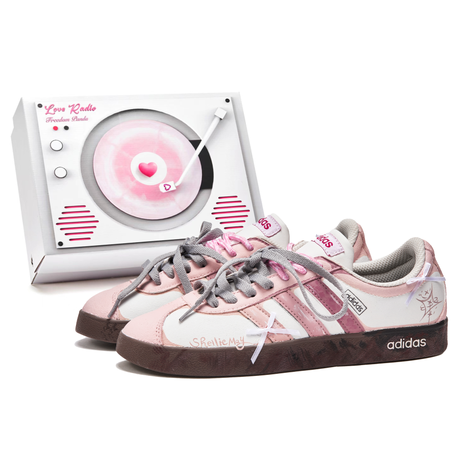 Adidas Adidas VL COURT 2.0 Box, Stars Girlish Slip Resistant And Breathable Slip Resistant And Breathable Low top