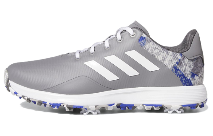 Adidas Adidas S2G Slip Resistant Abrasion Resistant Low top Golf Shoes Men's Silver White