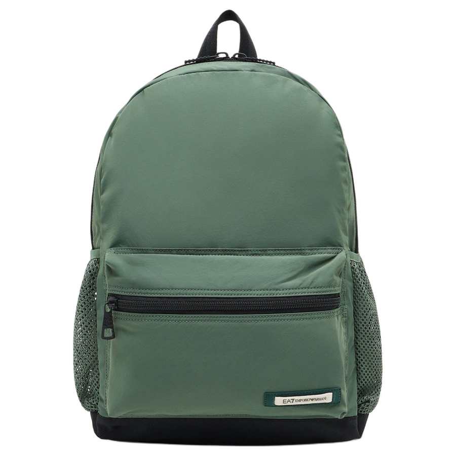 EMPORIO ARMANI EA7 Polyamide Carry Backpack Regular Unisex Coriander Green