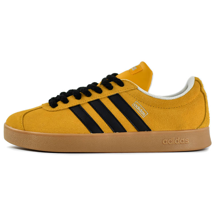 Adidas Adidas VL COURT 2.0 Slip Resistant Abrasion Resistant Low top Skateboard Shoes Unisex Brown