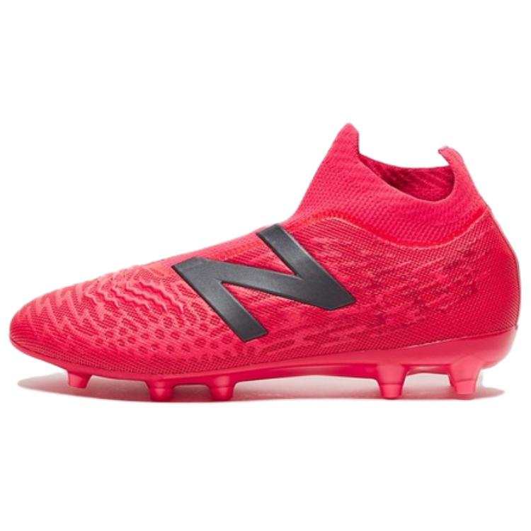 New Balance New Balance FG Firm Ground Soccer Shoes Unisex Red Gray