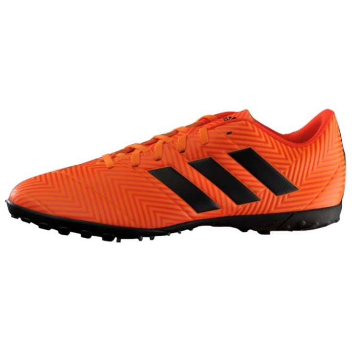 Adidas Adidas TF Turf Artificial Turf Slip Resistant Abrasion Resistant Soccer Shoes Men's Orange