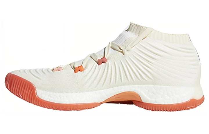 Adidas Adidas Crazy Explosive Low 2017 Primeknit 'White Orange' Women's