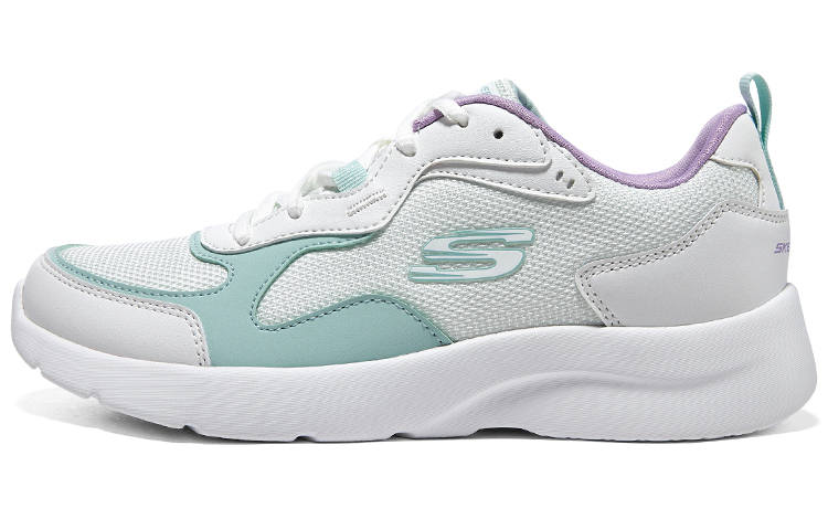 Skechers Low top Casual Shoes Women's White Cyan