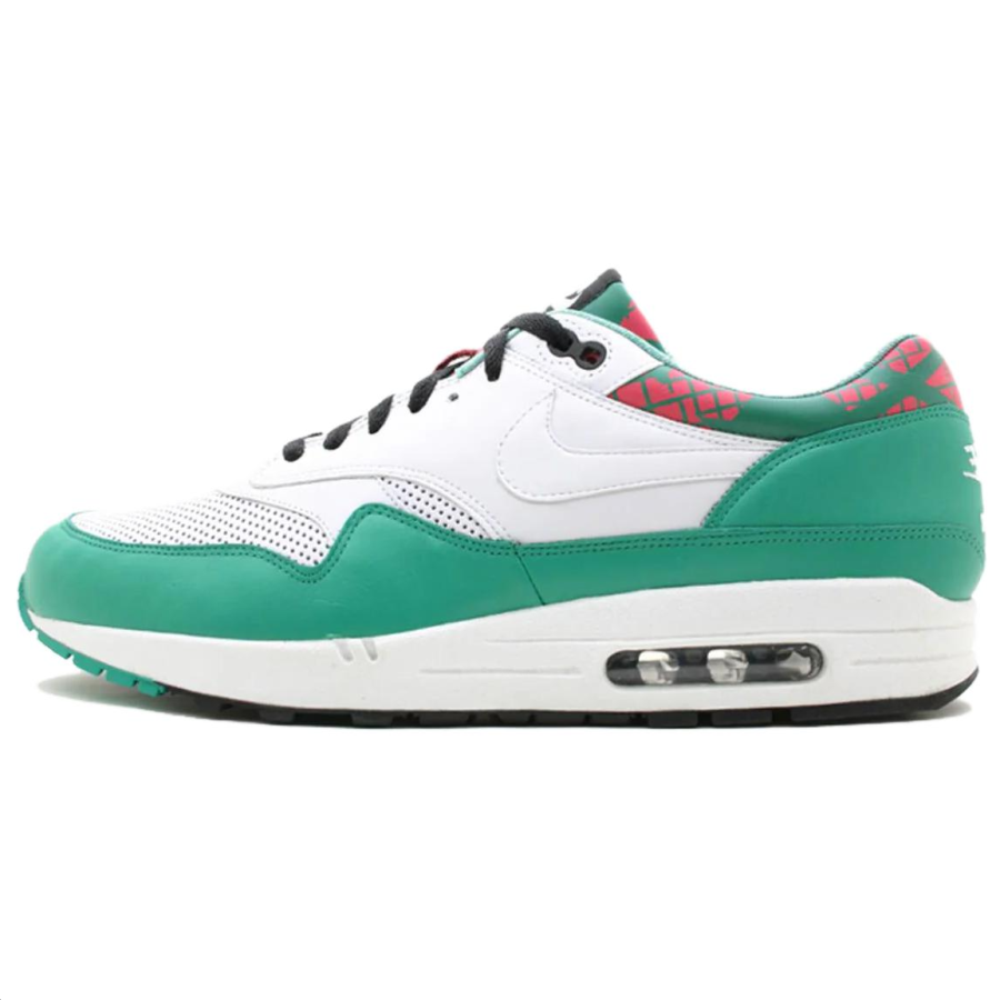 Nike Nike Air Max 1 Low top Casual Shoes Men's White Green