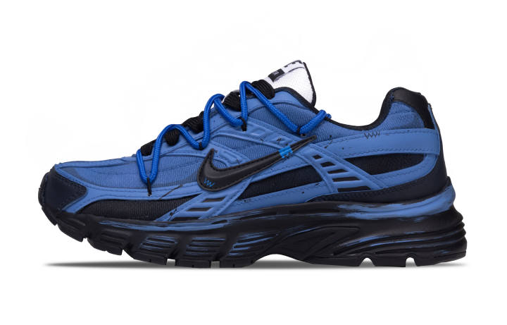 Nike Nike Initiator Cushioning Abrasion Resistant Low top Running Shoes Men's Blue