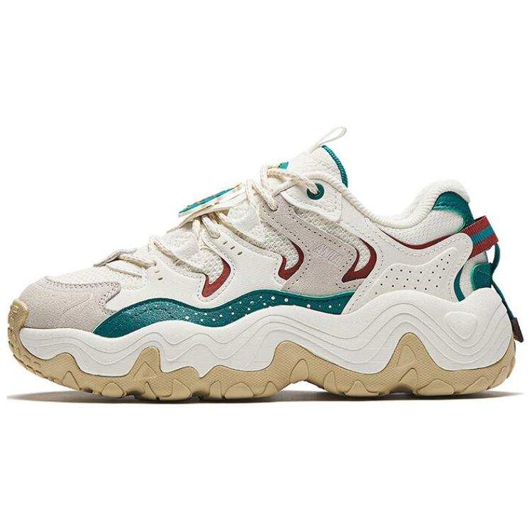 Anta Star Synthetic Leather Trendy Cushioning Slip Resistant Abrasion Resistant Low top Casual Shoes Women's