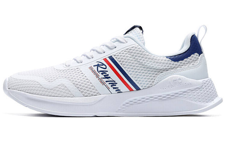 361° Bang Rebound Technology Slip Resistant Low top Sports Casual Shoes Men's White Blue