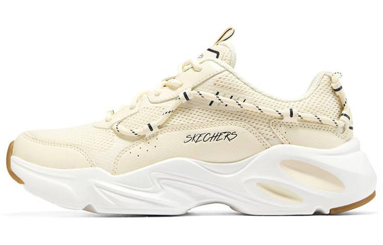 Skechers Stamina Airy Mesh, Artificial Leather Low top Casual Shoes Women's Ivory