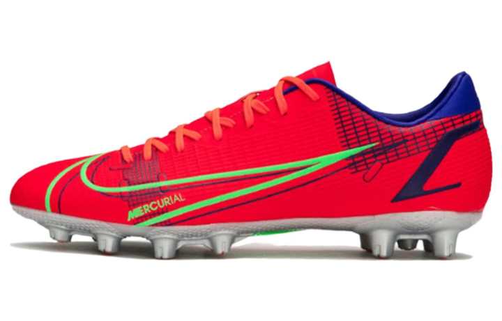 Nike Nike Mecurial Vapor 14 Academy HG Hard Ground Cleats 'Bright Crimson Indigo Burst'