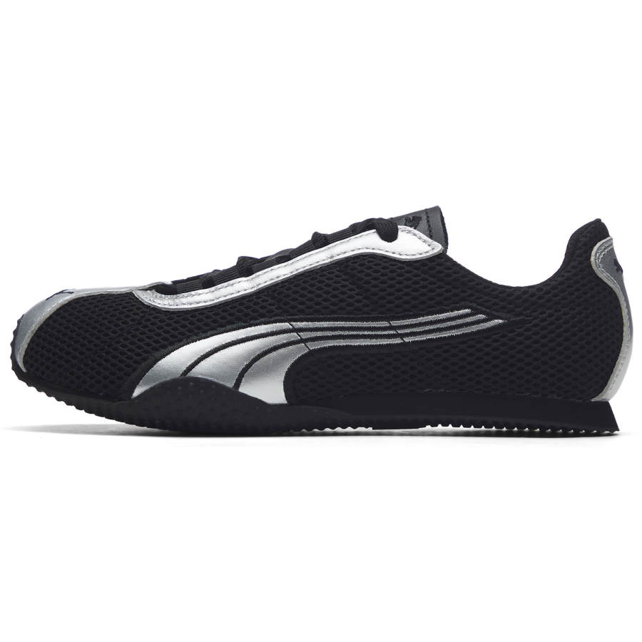PUMA H Street Breathable Low top Casual Shoes Unisex Silver Glow Black