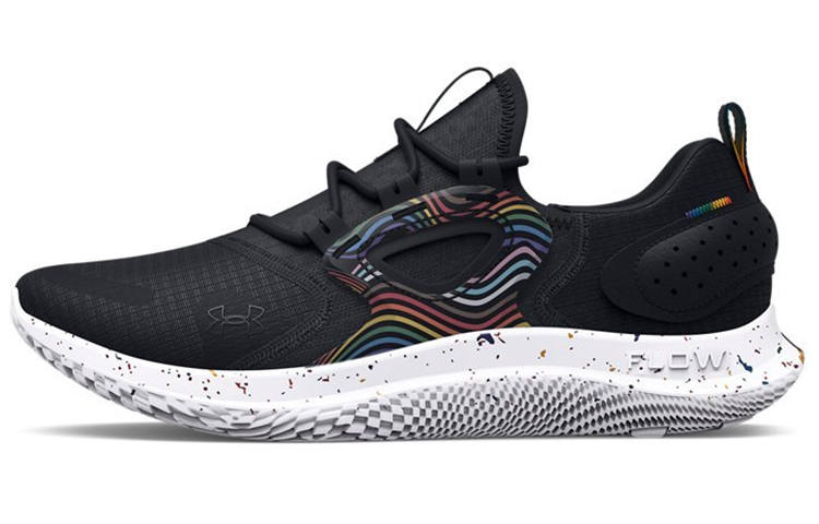 Under Armour Cushioning Abrasion Resistant Breathable Low top Casual Shoes Unisex Black