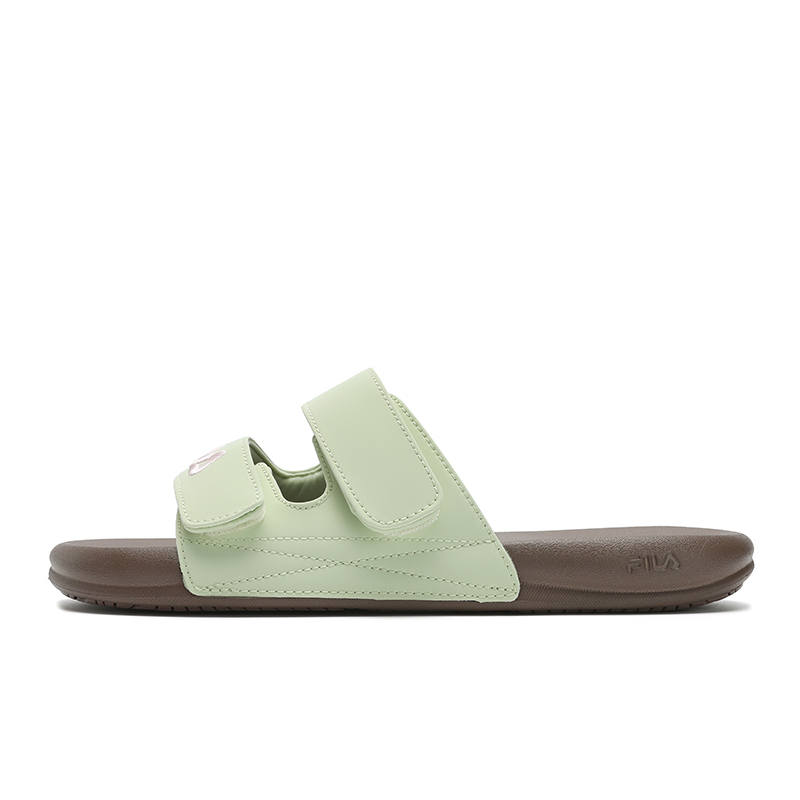 FILA DRIFTER 2 Slip Resistant Slide Slippers Women's Light Green