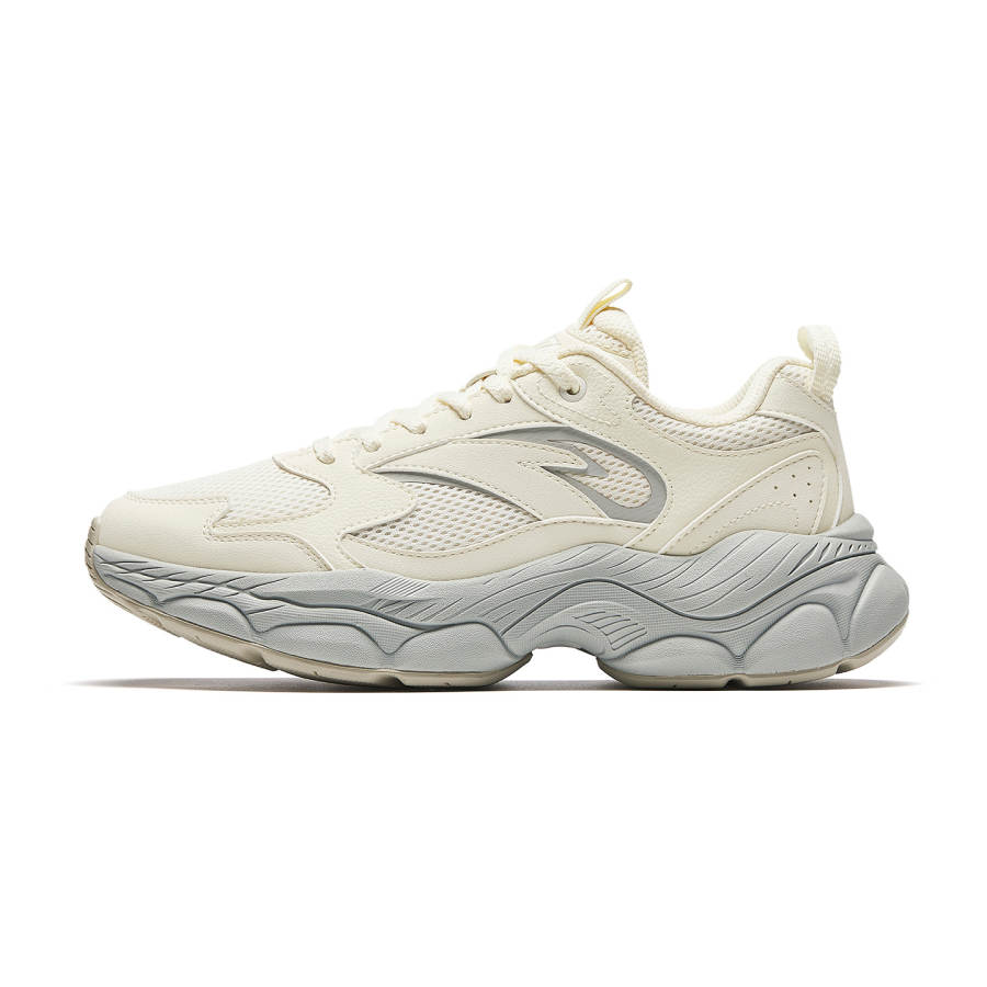 Anta Sunlight Low top Casual Shoes Women's Light Beige White/Light Asphalt Gray