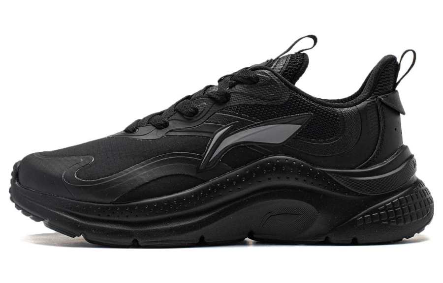 Li-Ning Li Ning Youyi Abrasion Resistant Low top Casual Shoes Men's Black