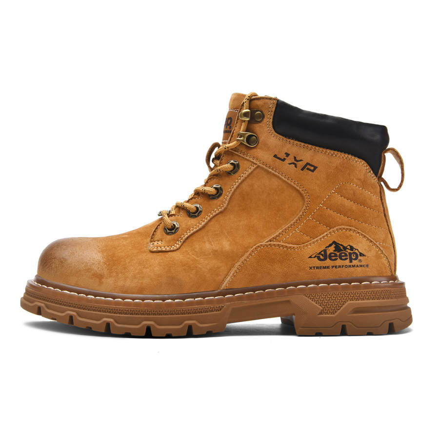 Jeep Jeep Short Combat Boots Men's Gold