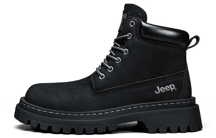 Jeep Jeep Fall Winter Tactical Boots Short Combat Boots Men's Black