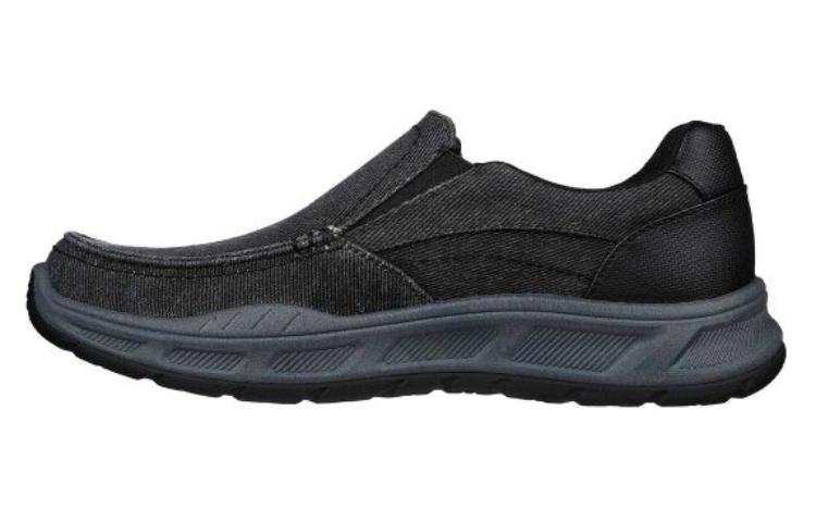 Skechers Canvas Low top Casual Shoes Men's Gray