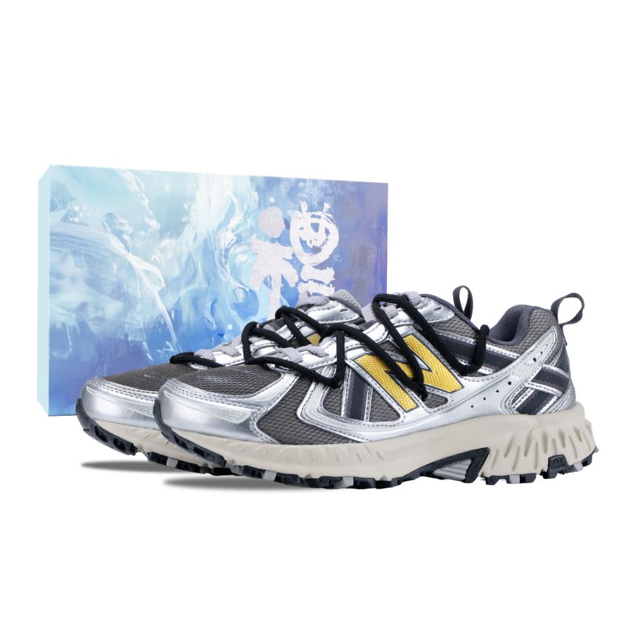 New Balance New Balance NB 410 V5 Golden Mango Trail Runner Abrasion Resistant Low top Casual Shoes Unisex Black Gold
