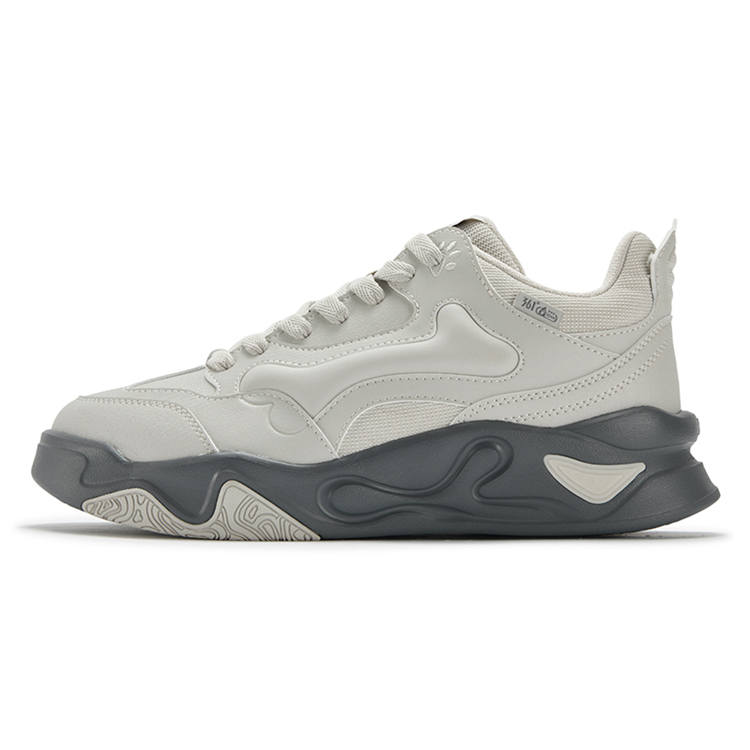 361° Bone Shoes 3.0 Thermal Abrasion Resistant Slip Resistant Low top Casual Shoes Men's Smoke Gray