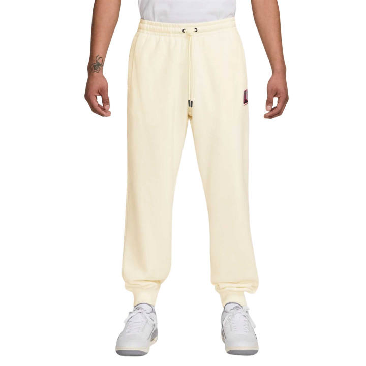 Jordan Jordan Brooklyn Fleece Pants Men's Light Ivory/Infrared 23