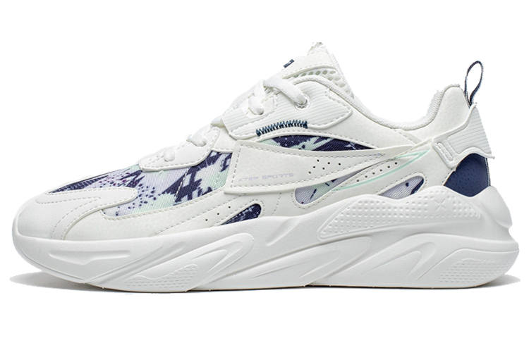 XTEP Xiaoyun Casual Shoes Women's Low Top Sail White/Dark Purple