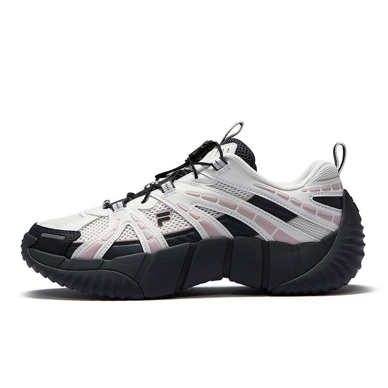 FILA FUSION BONE II Vertebra Shoes 2 Breathable Low top Casual Shoes Women's Gray