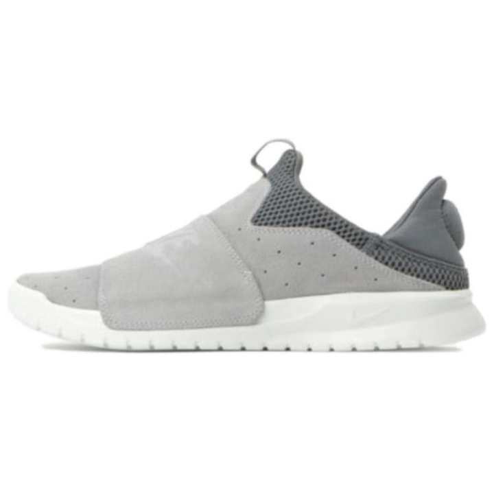Nike Nike Benassi Slip Round Tip Cushioning Abrasion Resistant Cushioning, Wear Resistant Low top Casual Shoes Men's Gray