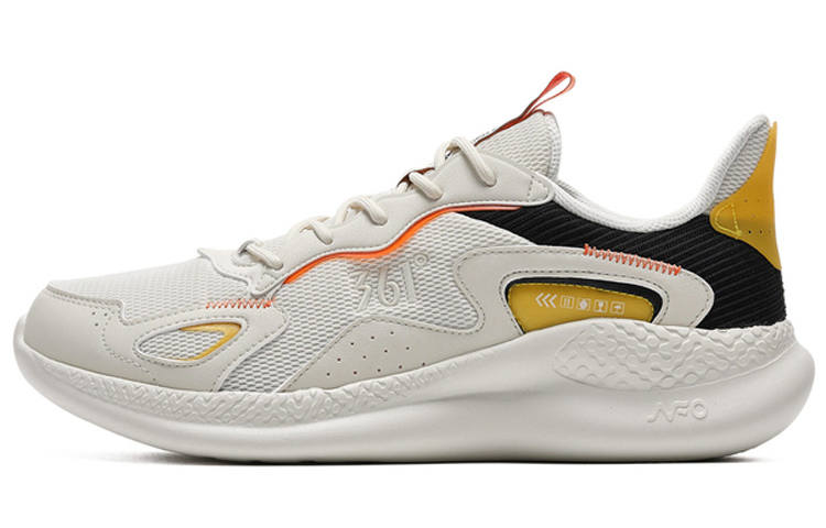 361° NFO Mesh Slip Resistant Abrasion Resistant Low top Sports Casual Shoes Men's White