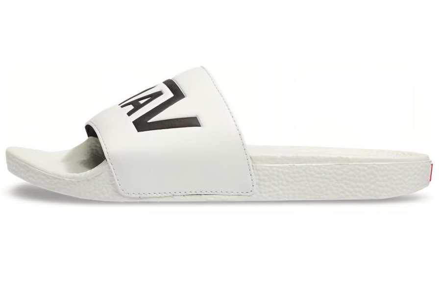Vans Vans Slide On White Slippers Women's