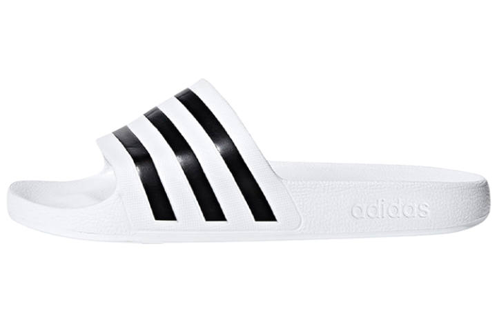 Adidas Adidas Adilette Aqua Soft And Comfortable Slide Slippers Unisex Black White