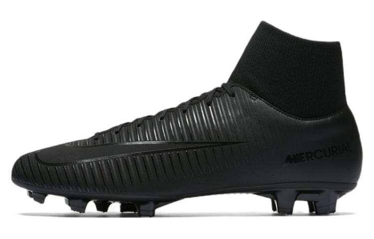 Nike Nike Mercurial Victory Soccer Shoes Men's High Top Black