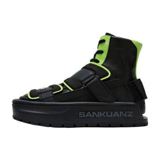 SANKUANZ High top Casual Shoes Men's Black