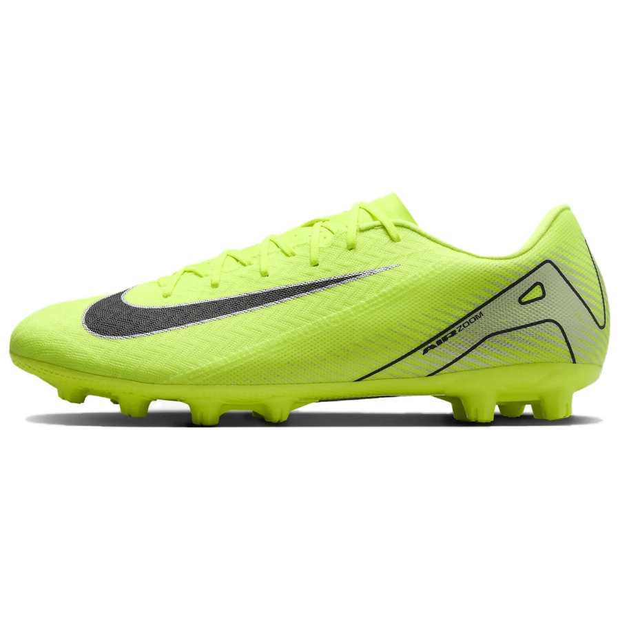 Nike Nike Mercurial Vapor 16 HG Hard Ground Slip Resistant Abrasion Resistant Soccer Shoes Men's Neon Green Black