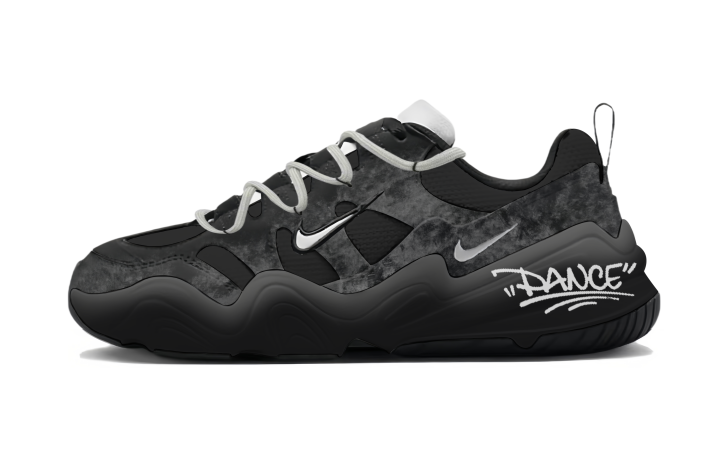 Nike Nike Tech Hera Black Brake Low top Casual Shoes Unisex Black