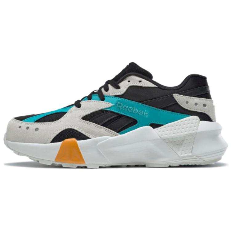 Reebok Gigi Hadid x Reebok Aztrek Double Cushioning Breathable Cushioning Breathable Low top Casual Shoes Unisex Black Blue
