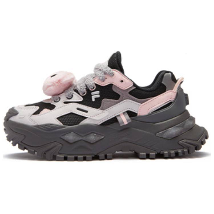 FILA FUSION Bianco Height Increasing Low top Casual Shoes Women's Black Pink Purple