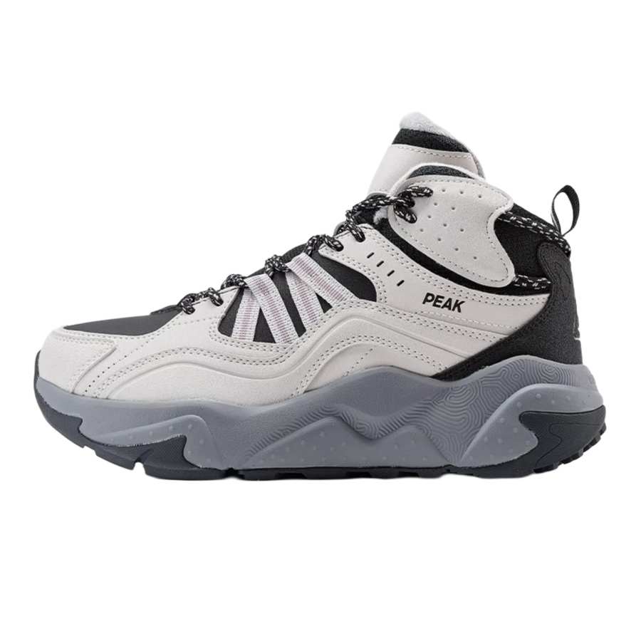 PEAK State Pole Mountain Hiking Shoes Fleece Lined Thermal Winter Outdoor Cushioning Slip Resistant Abrasion Resistant