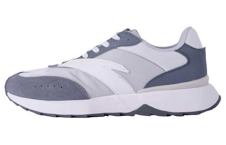 Anta HERITAGE 70 Slip Resistant Abrasion Resistant Low top Casual Shoes Men's Gray White