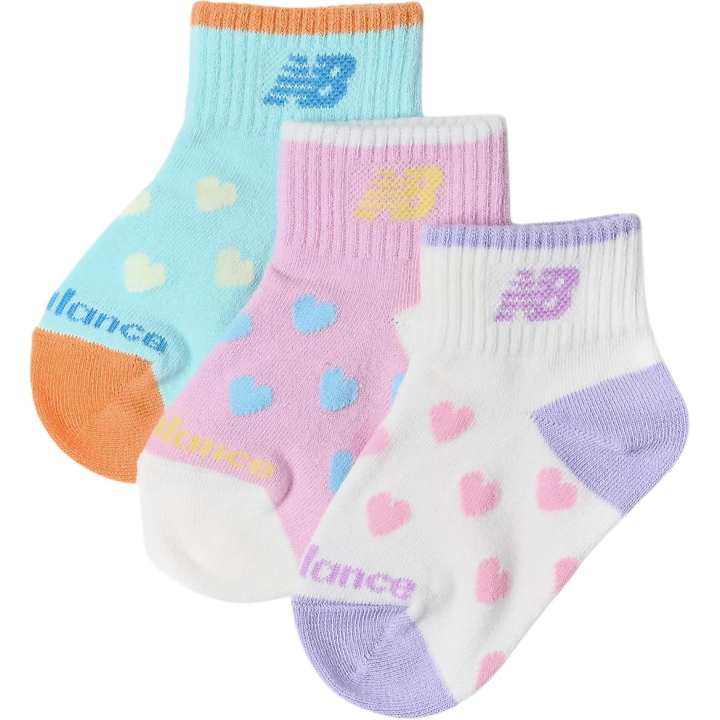 New Balance New Balance Socks 3 Pack Infant And Toddler