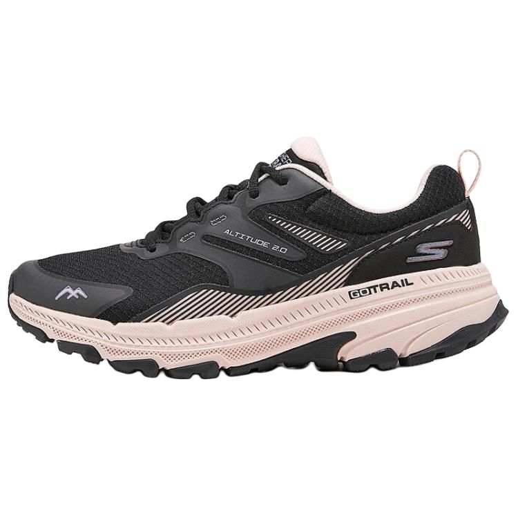 Skechers GO RUN Trail Altitude 2.0 Low top Casual Shoes Women's Black Pink