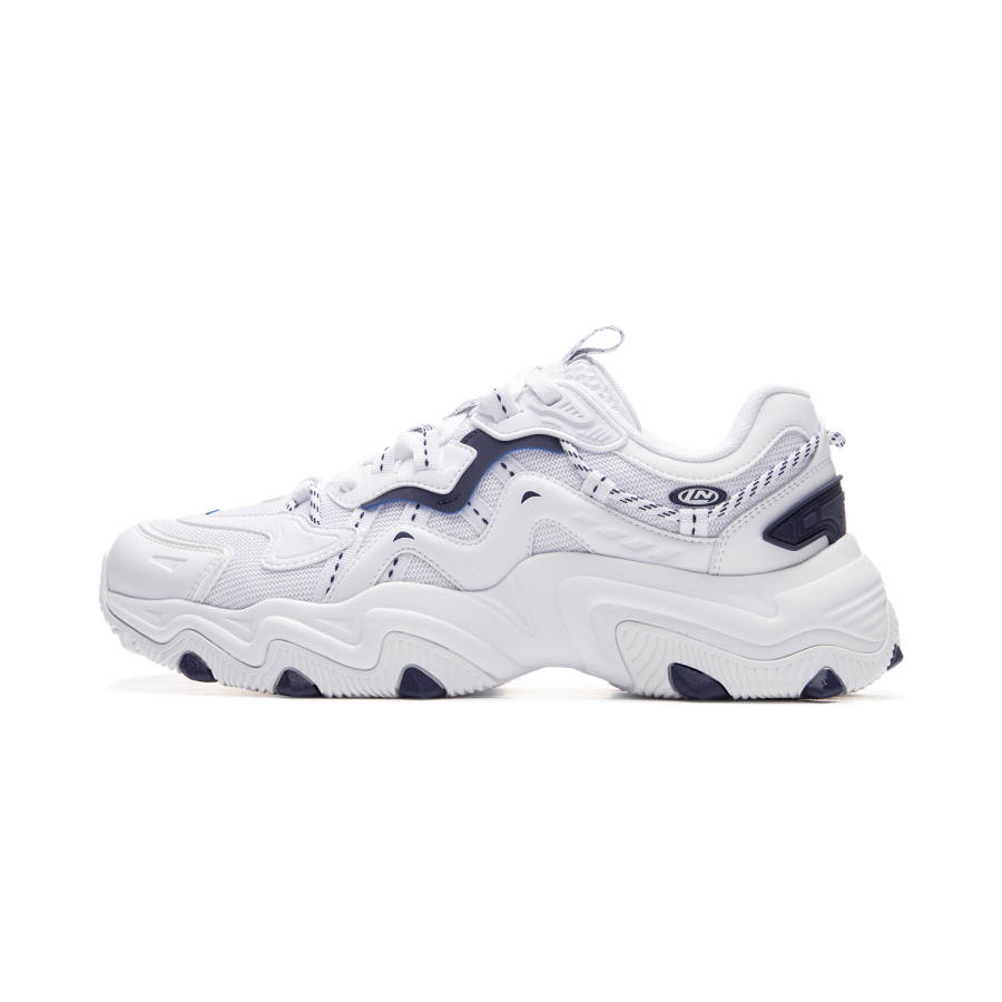 Li-Ning Li Ning Cat Paw Lite 2 Cushioning Height Increasing Low top Casual Shoes Men's White