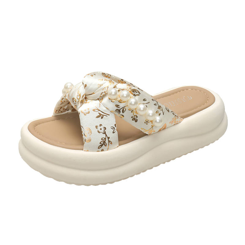 LONGZHIWU Rubber Slide Slippers Women's
